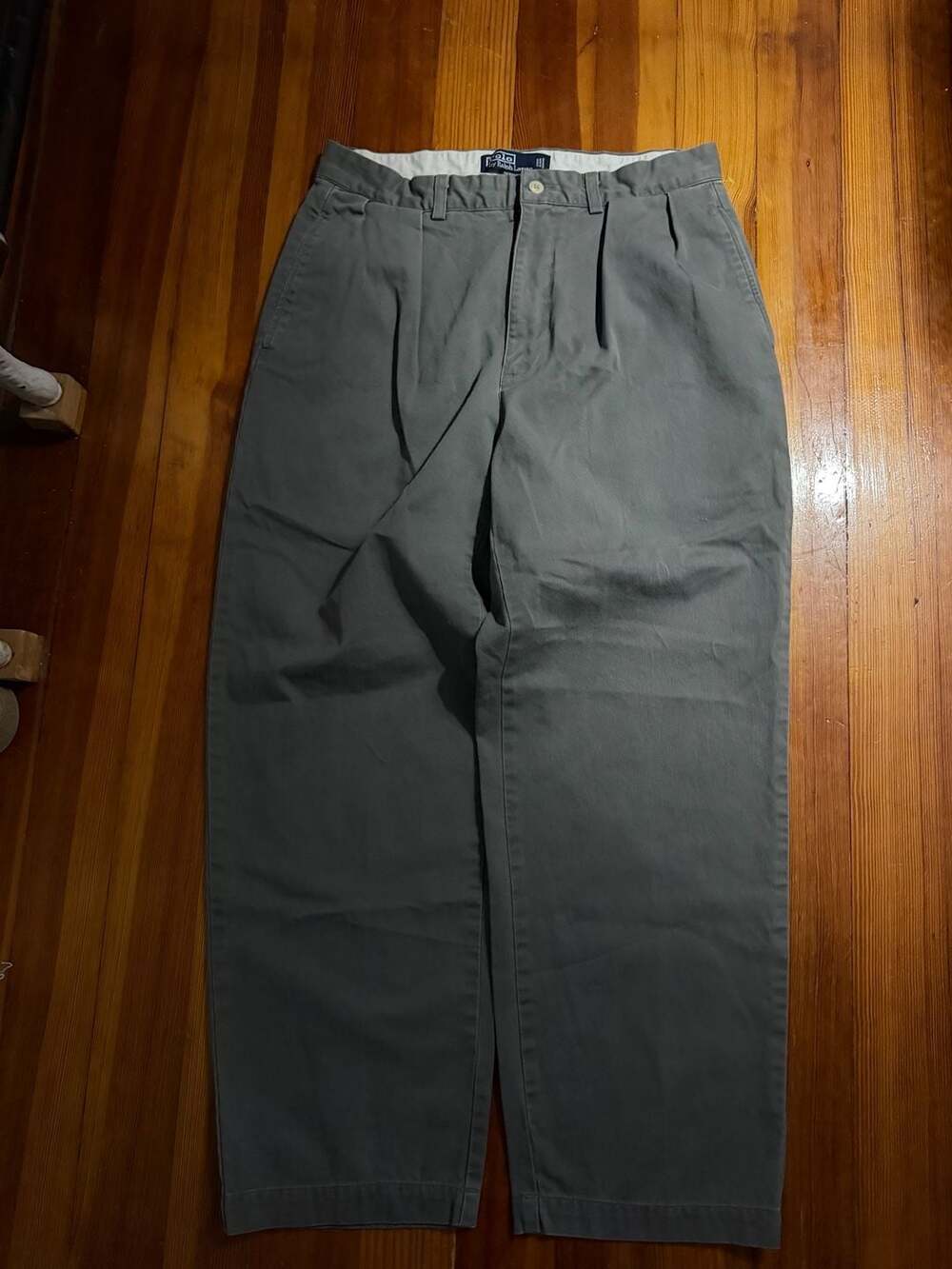 Vintage 90s Polo Ralph Lauren Andrew Pant Pleated Chino Trousers